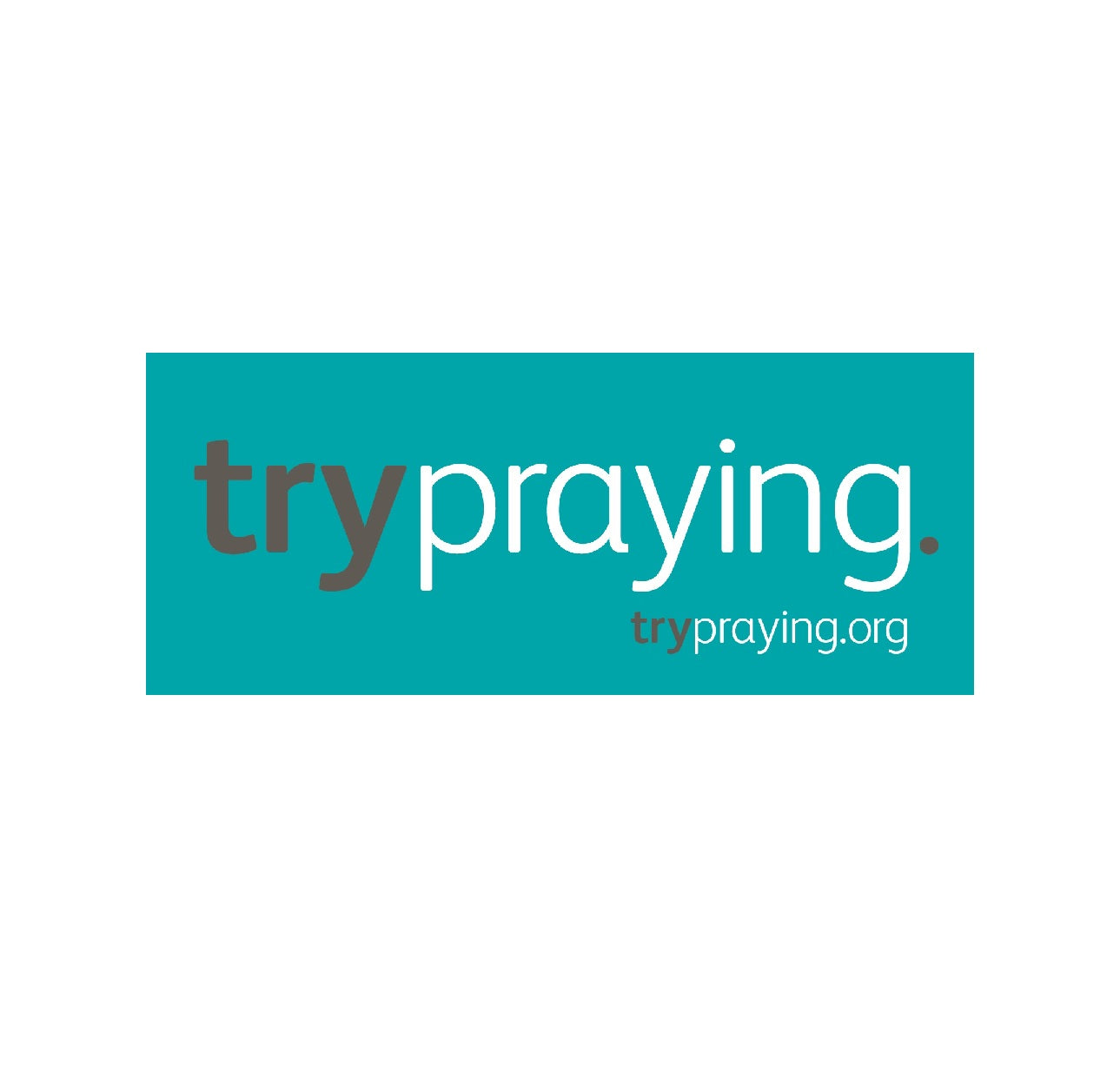 trypraying banner