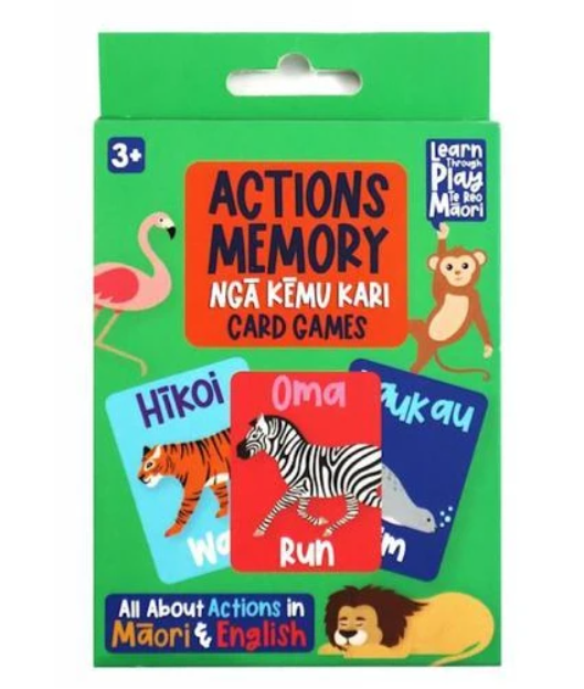 Memory Game Te Reo Actions